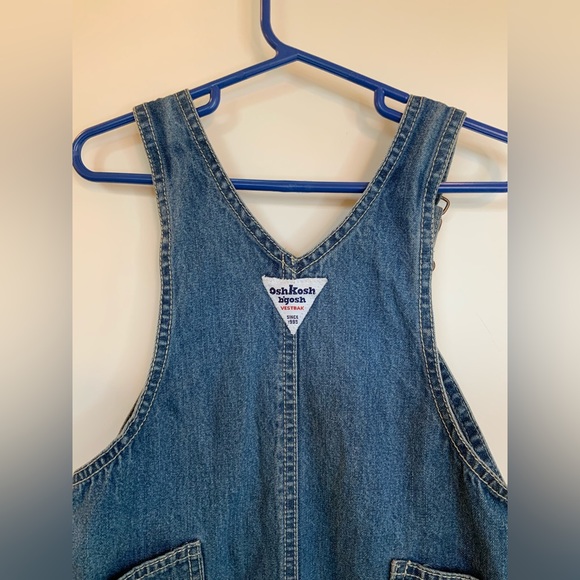 OshKosh 2T Denim Overalls - Picture 4 of 6